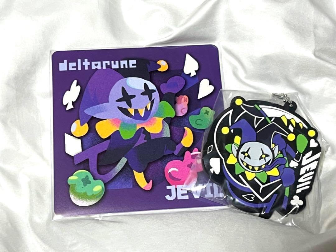 ゲーマー焼き GiGO渋谷 deltarune コースター クリス ジェビル ゲーマー焼き GiGO渋谷 deltarune コースター クリス ジェビル